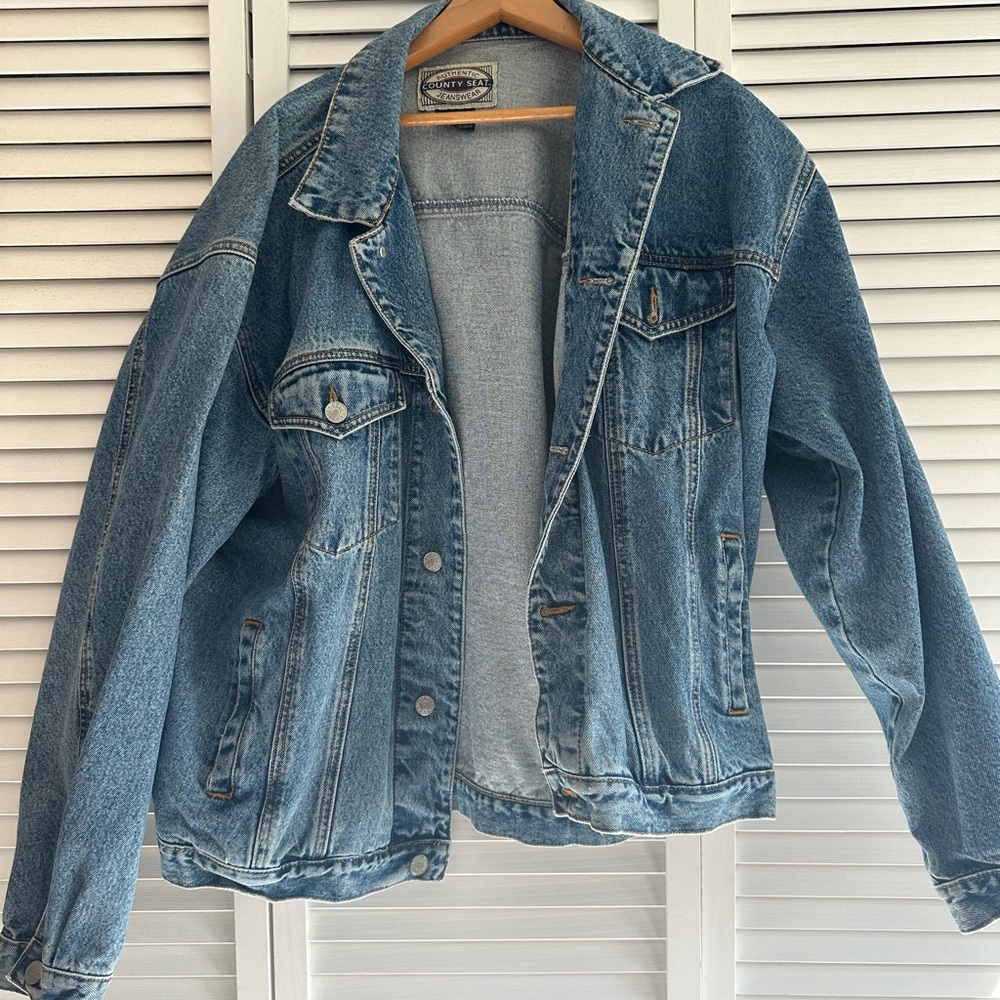 vintage Blue Denim Jacket